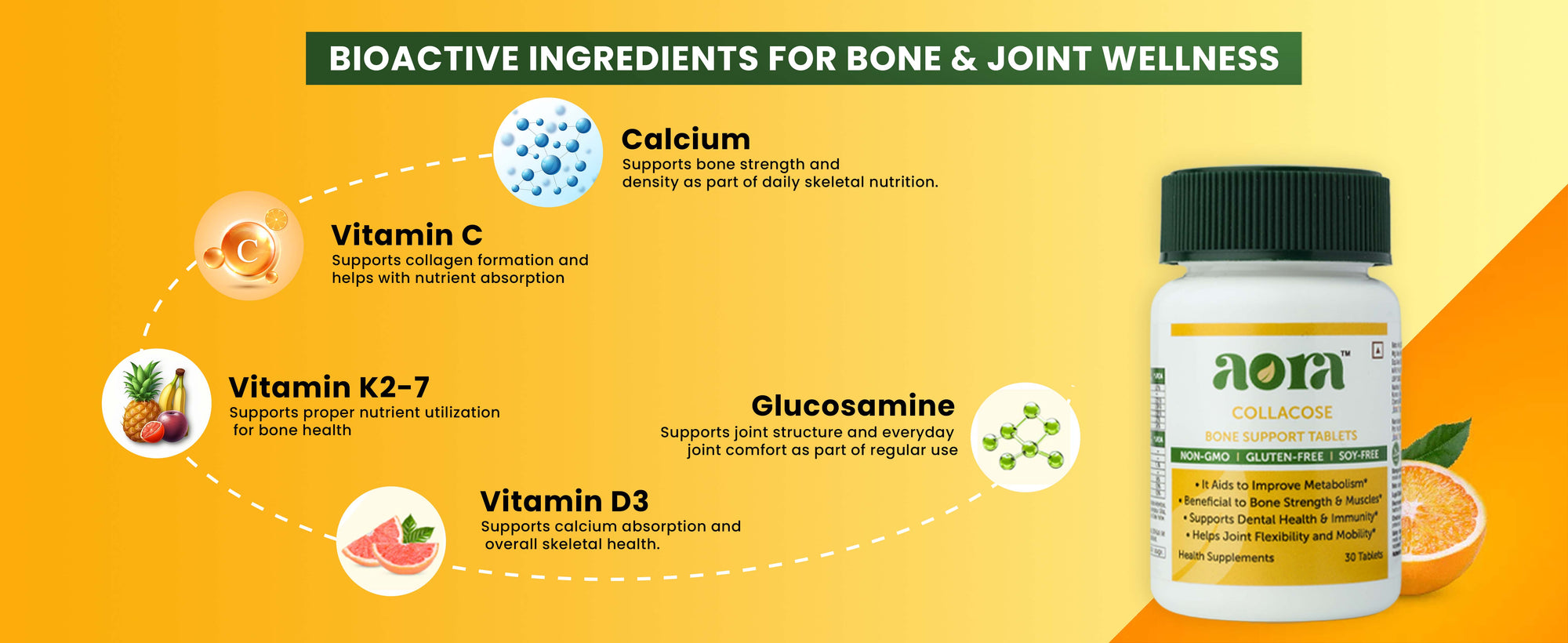 Bone health supplements for improving bone density naturally