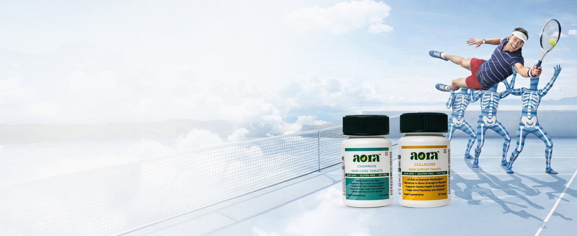 Hair growth supplements for reducing hair fall and breakage